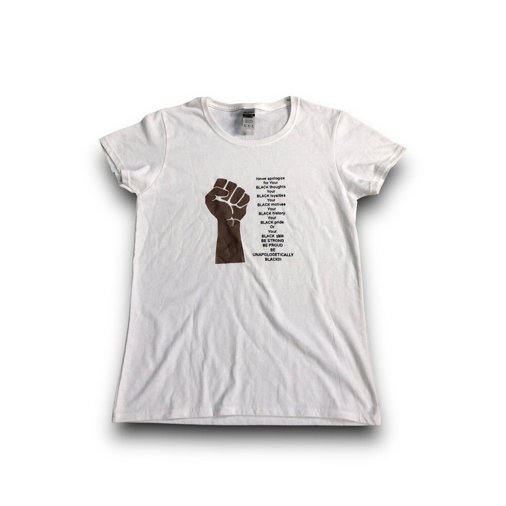 Women's "Unapologetically Black" Graphic Shirt - Med